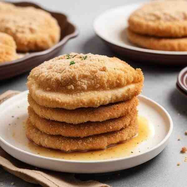Эскалоп из курицы с соусом